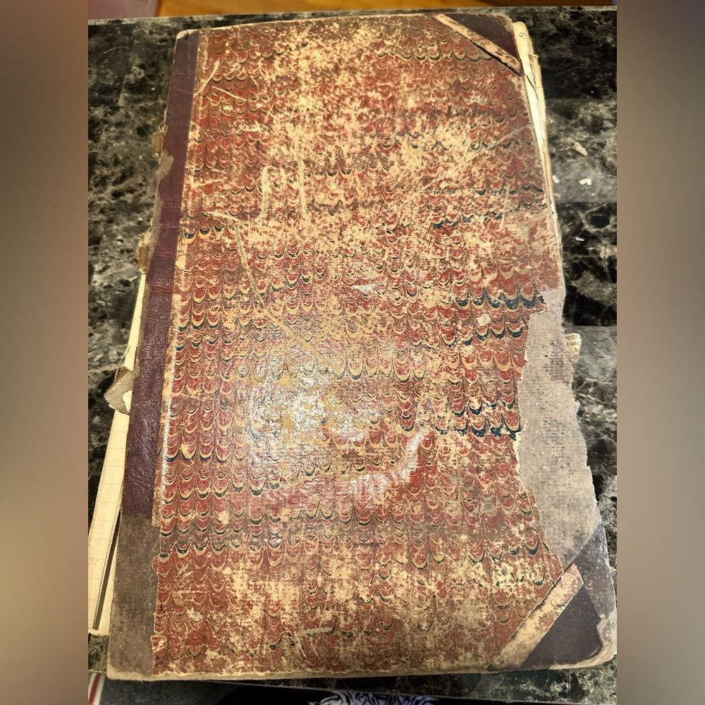 Antique Historical Book 1800s
